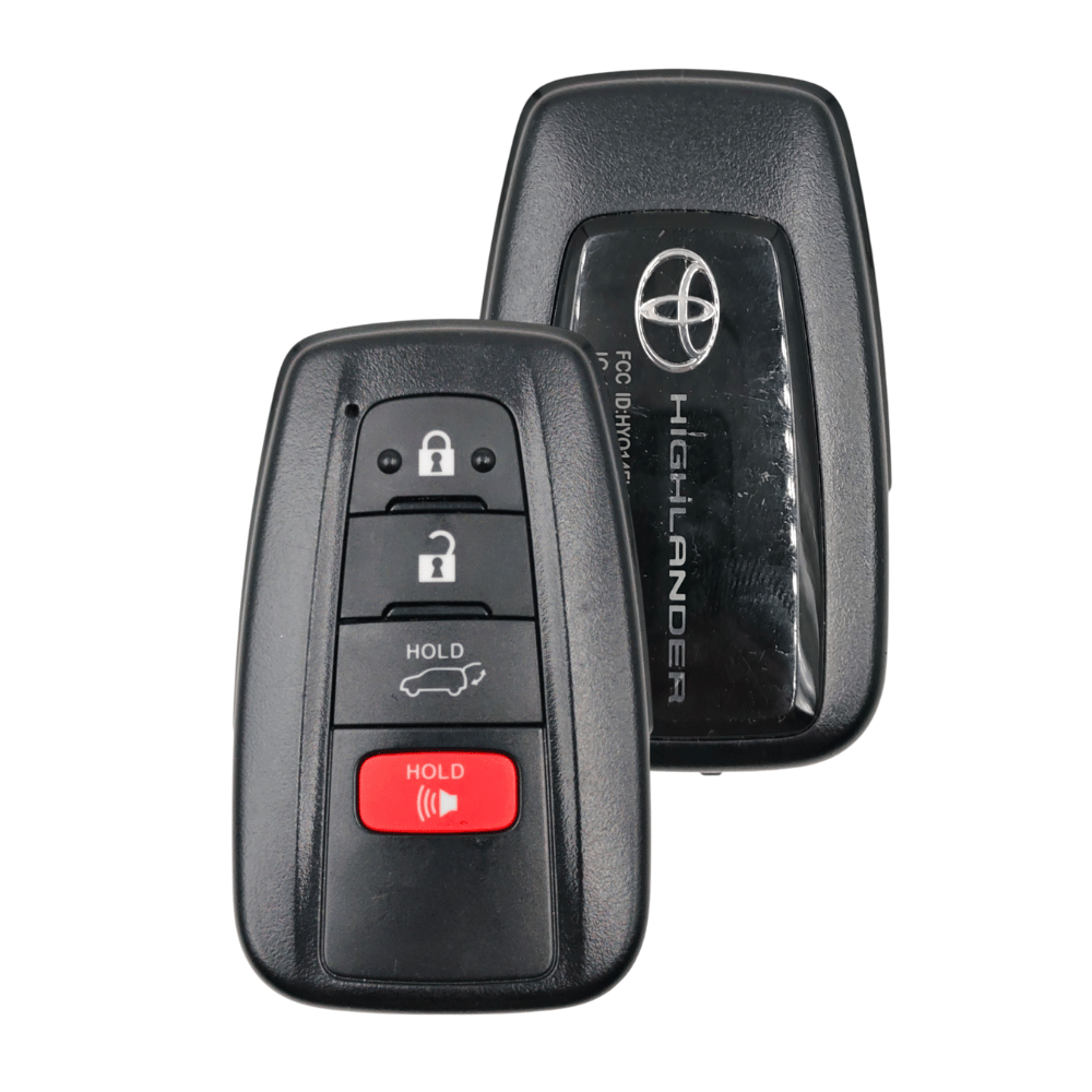Llave con Chip FLA para Toyota Highlander 2020 – Compatible con KEYDIY y Tango