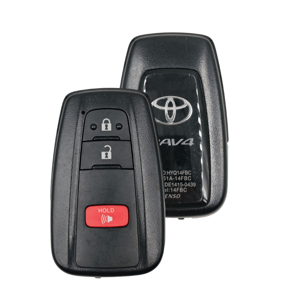 Llave con Chip FLA para Toyota RAV4 2020 – Compatible con KEYDIY y Tango